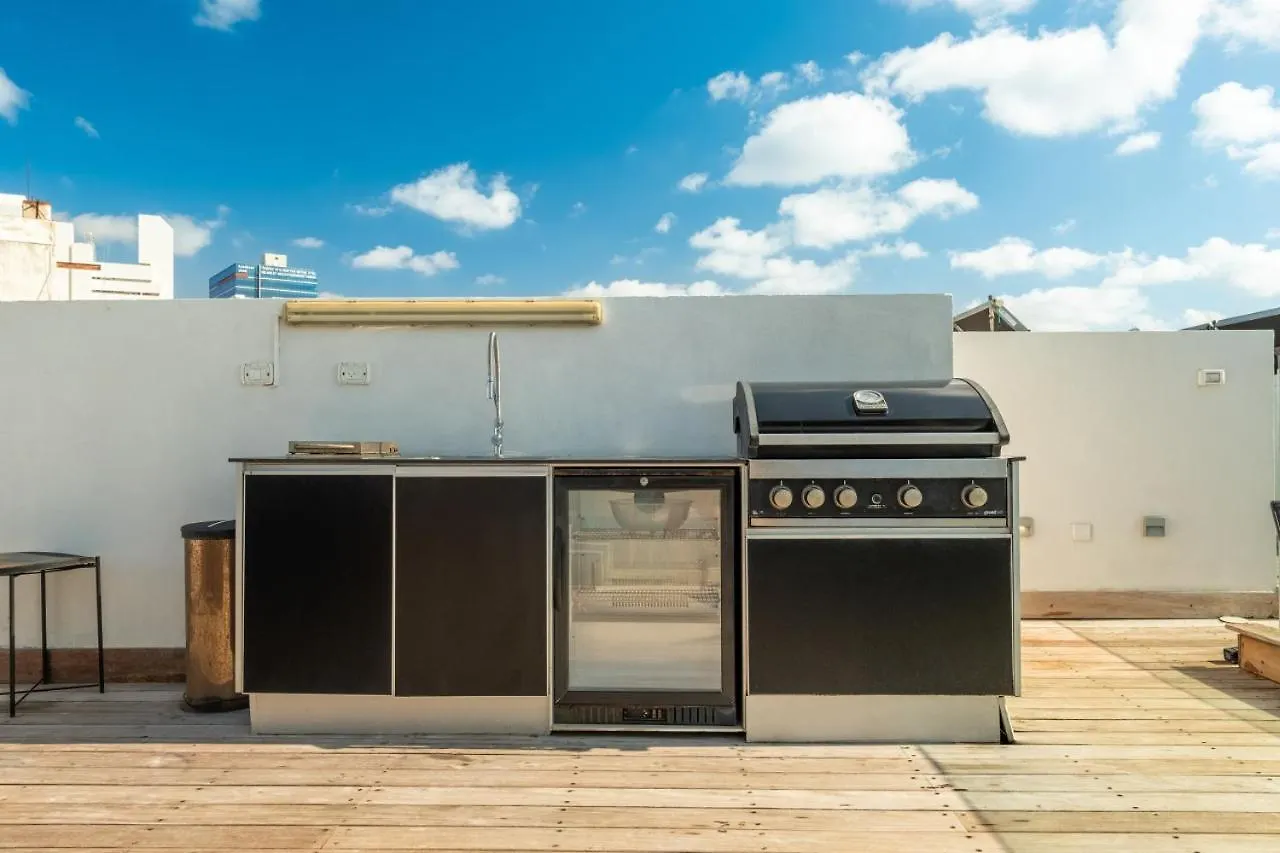 דירה חיפה Penthouse 3Br + Roof Top + Parking - On The Beach