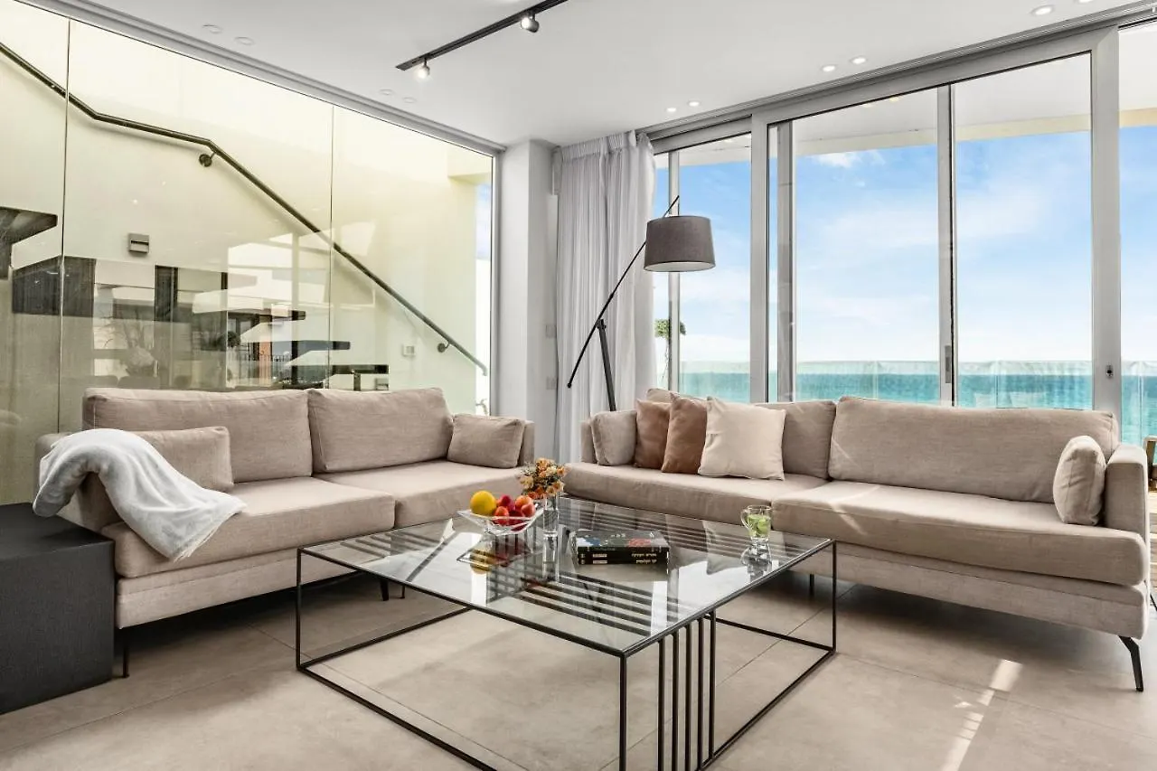 חיפה Penthouse 3Br + Roof Top + Parking - On The Beach
